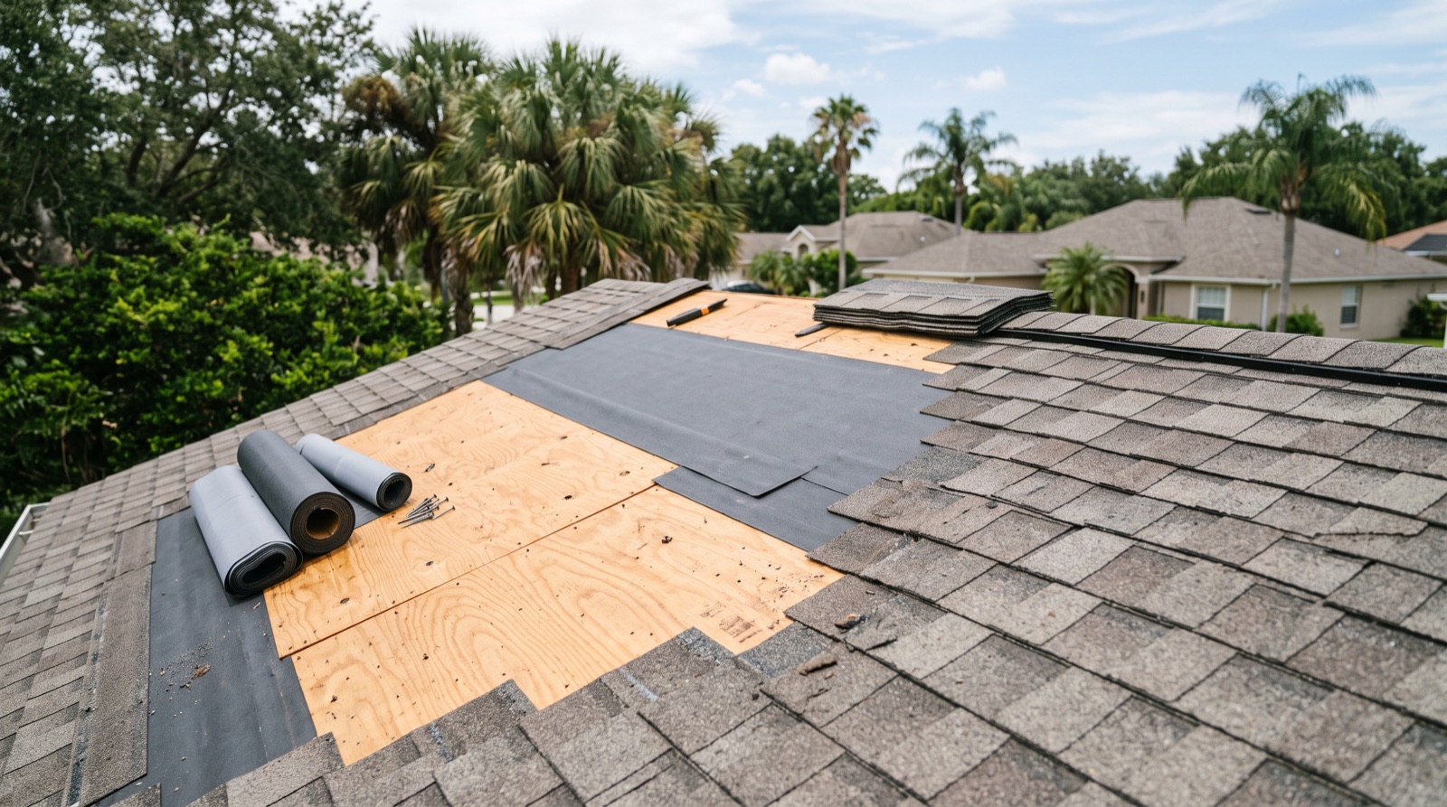 Repair or replace your roof in Florida? How an inspector decides
